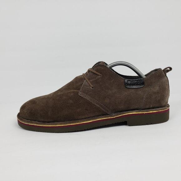 Propet Finn Mens Size 10 3E Wide Brown Suede Formal Dress Oxford Shoes MCX022S main image 6